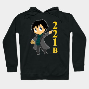 Sherlock Chibi Hoodie